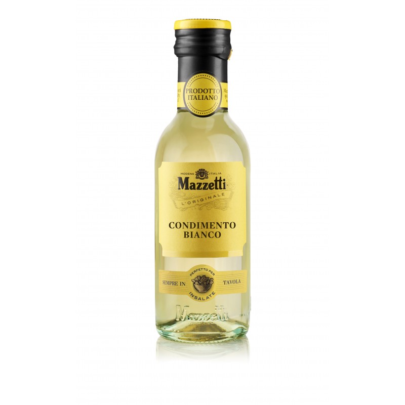 White Wine Vinegar MAZZETTI 250ml Balsamics, condiments and sauces
