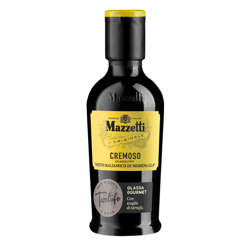 Balsamic glaze IGP CREMOSO TRUFFLE MAZZETTI 215ml Balsamics, condiments and sauces