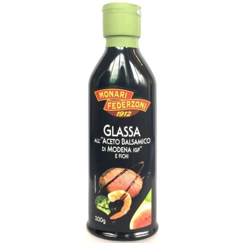 Glaze with balsamic vinegar with figs flavour MONARI FEDERZONI 250ml Balsamic and condiments
