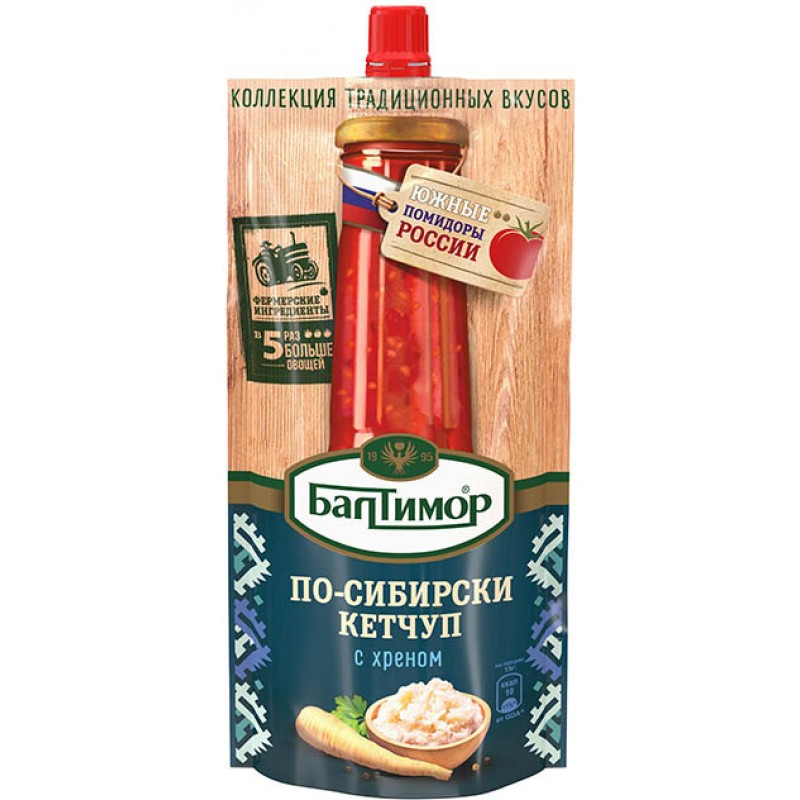 Siberian ketchup "Baltimore 4640174750149 sauces