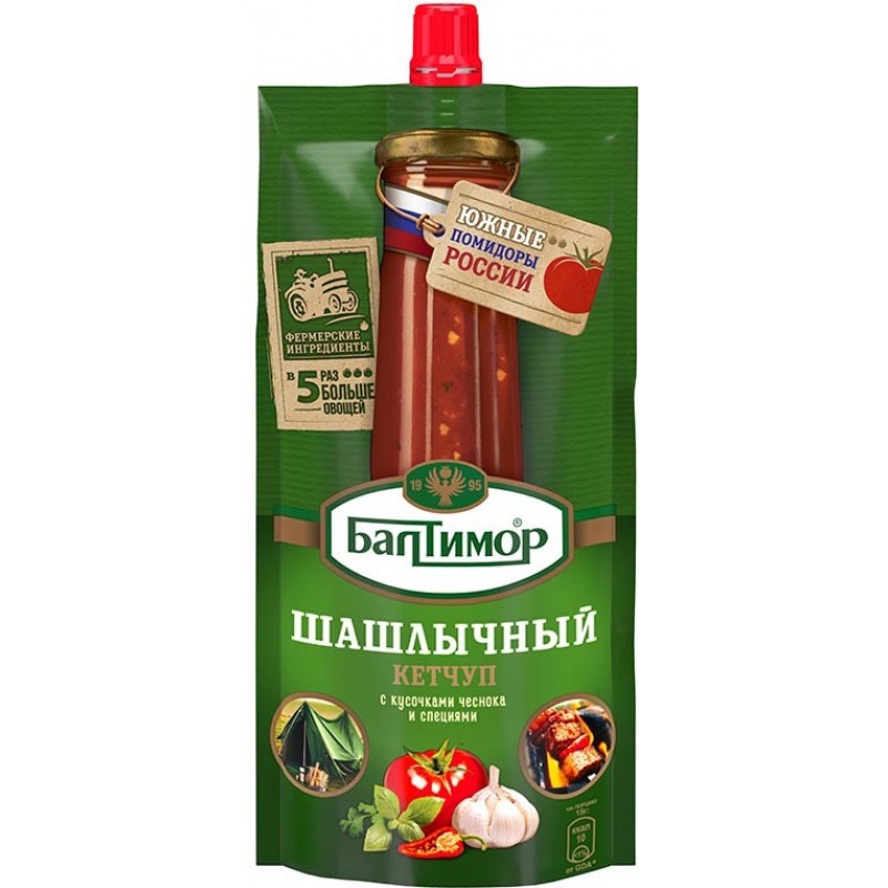 Barbecue Ketchup BALTIMOR 260g Balsamics, condiments and sauces