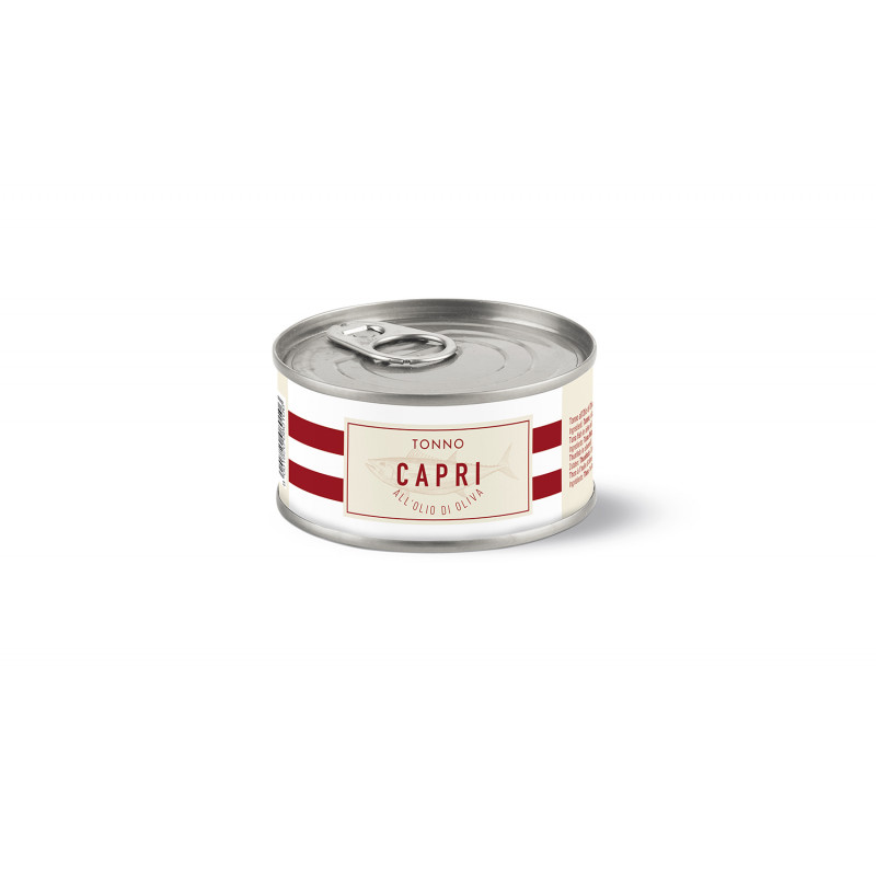 tuna in olive oil CAPRI 80g Canned food