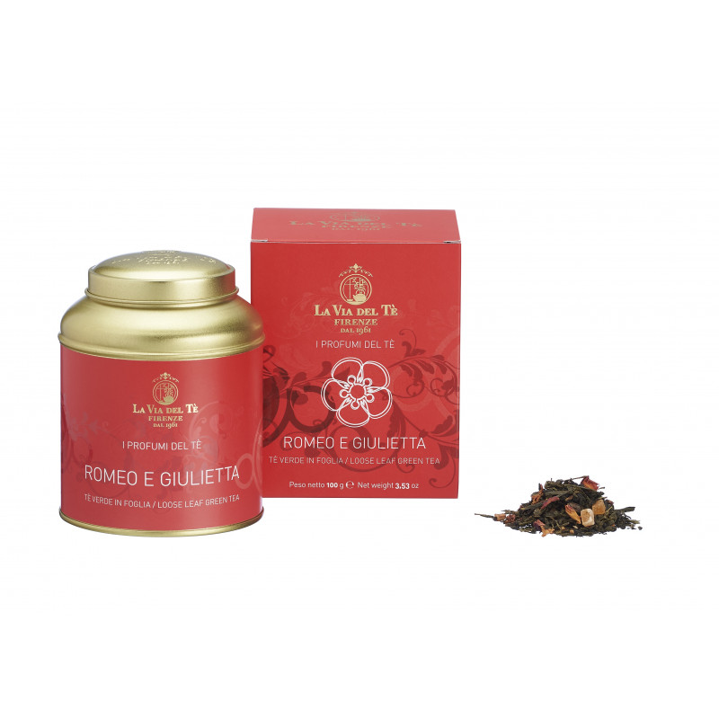 Green tea Romeo e Giulietta LA VIA DEL TE 100g Gift idea