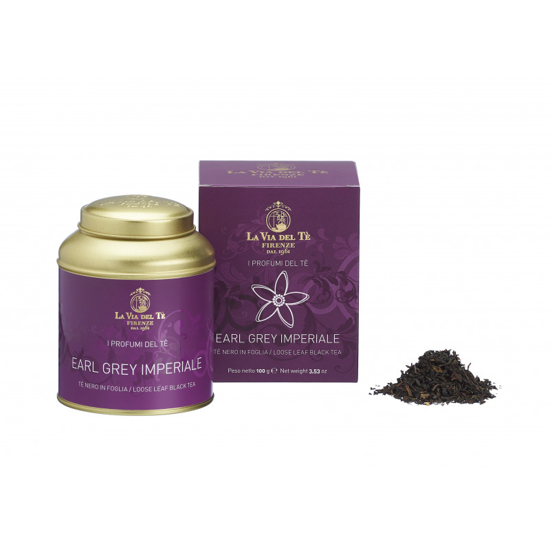 Black tea Earl Grey Imperiale LA VIA DEL TE 100g Gift idea