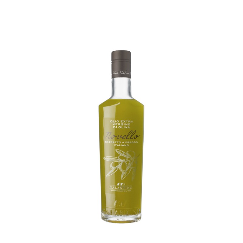 Нефильтрованное оливковое масло первого холодного отжима НОВЕЛЛО ГАЛАНТИНО 500мл Масла 8010835002799