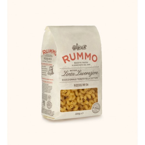 RICCIOLI Nº 54 durumnisujahu pasta RUMMO 500g