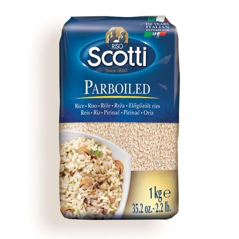 rice PARBOILED RISO SCOTTI 1kg