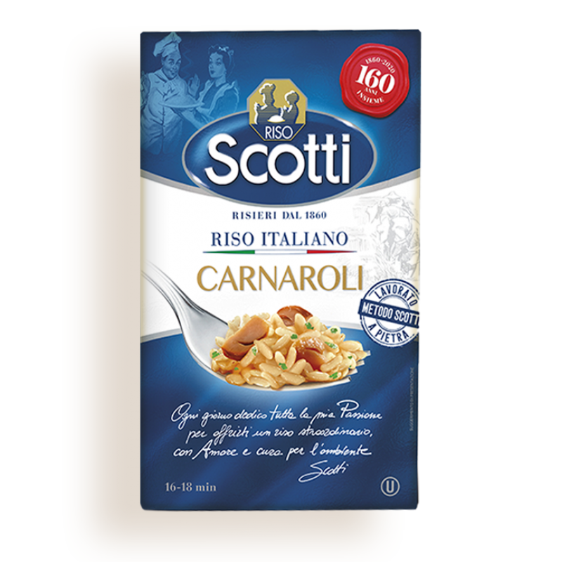 Risotto rice CARNAROLI RISO SCOTTI 500g Rice and pasta