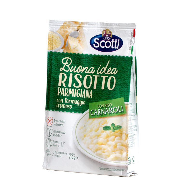 Risotto PARMIGIANA RISO SCOTTI 210g Rice and pasta