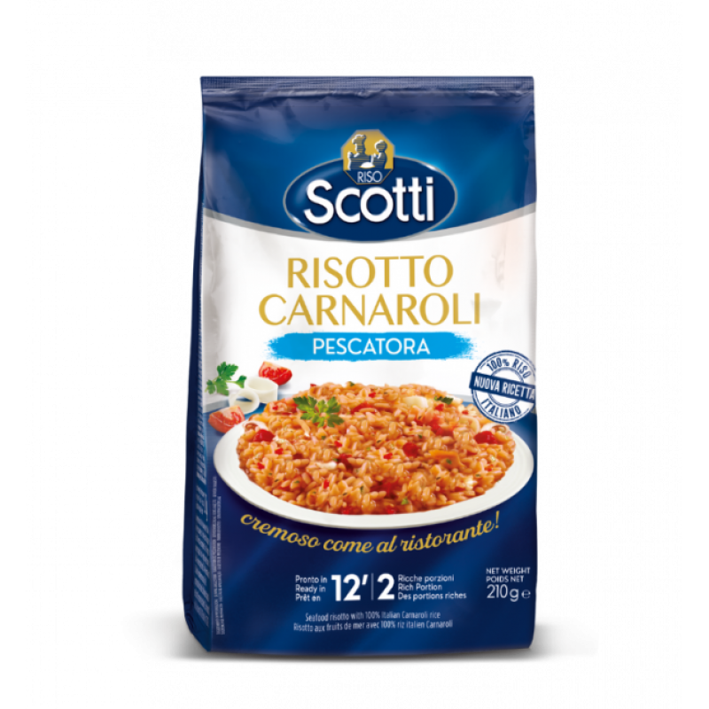 Risotto mereandidega FRUTTI DI MARE RISO SCOTTI 210g Riis ja pasta