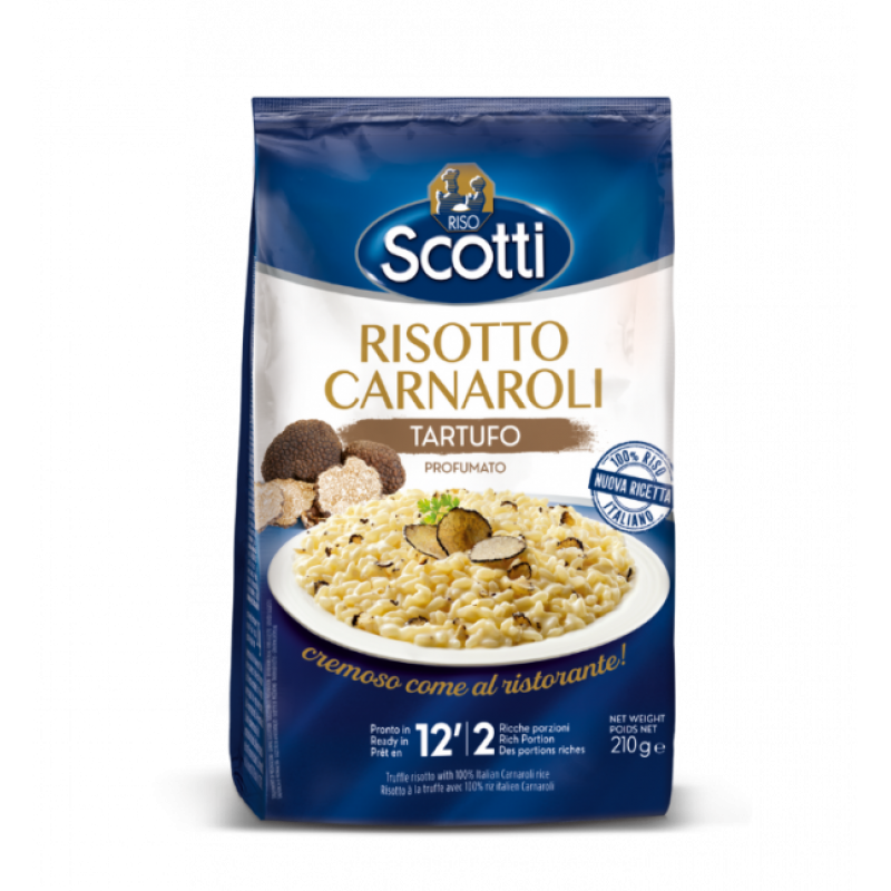 Risotto Trühvli TARTUFO RISO SCOTTI 210g Riis ja pasta