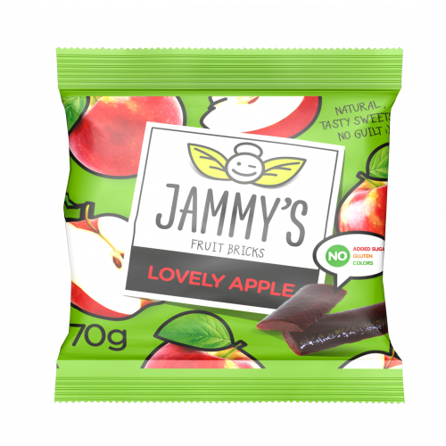 apple taste pastilles LOVELY APPLE JAMMY'S 70g