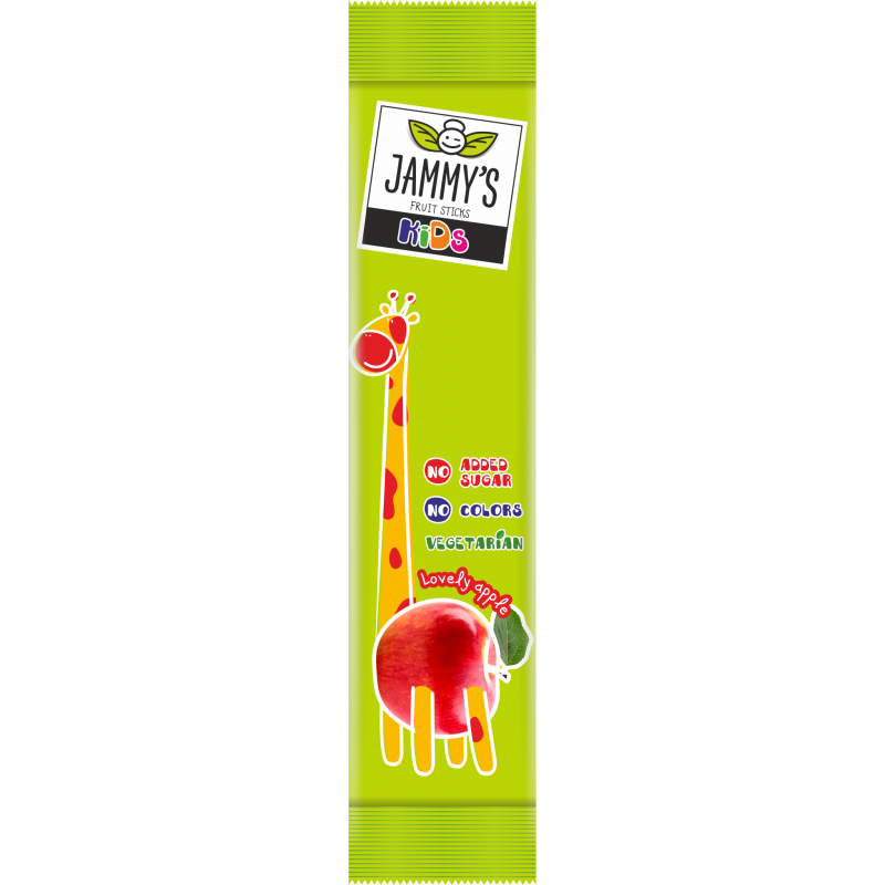 apple ribbon LOVELY APPLE KIDS  JAMMY'S 25g Sweets, cookies