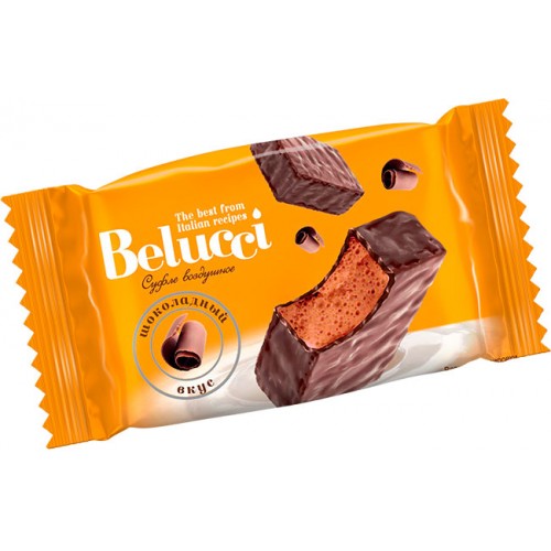 Конфеты суфле с шоколадным вкусом Belucci 1.2кг