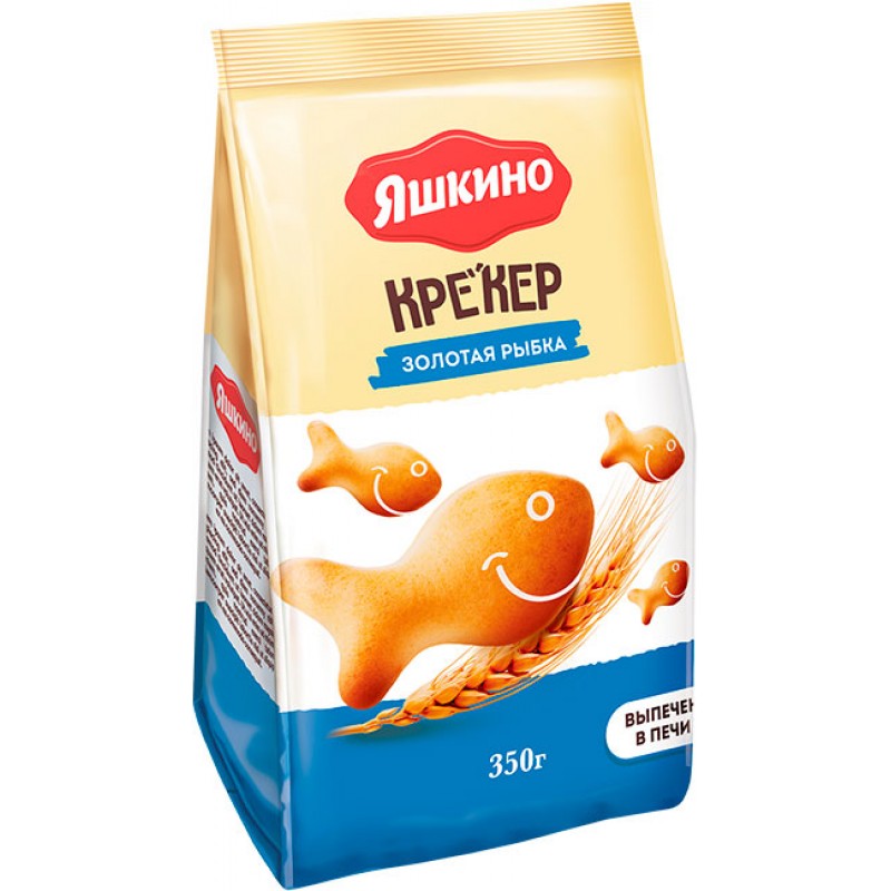 Сracker "Zolotaya Rybka" YASHKINO 350g Sweets, cookies