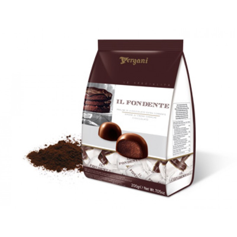 Конфеты из темного шоколада с начинкой IL FONDENTE VERGANI 8002325572905