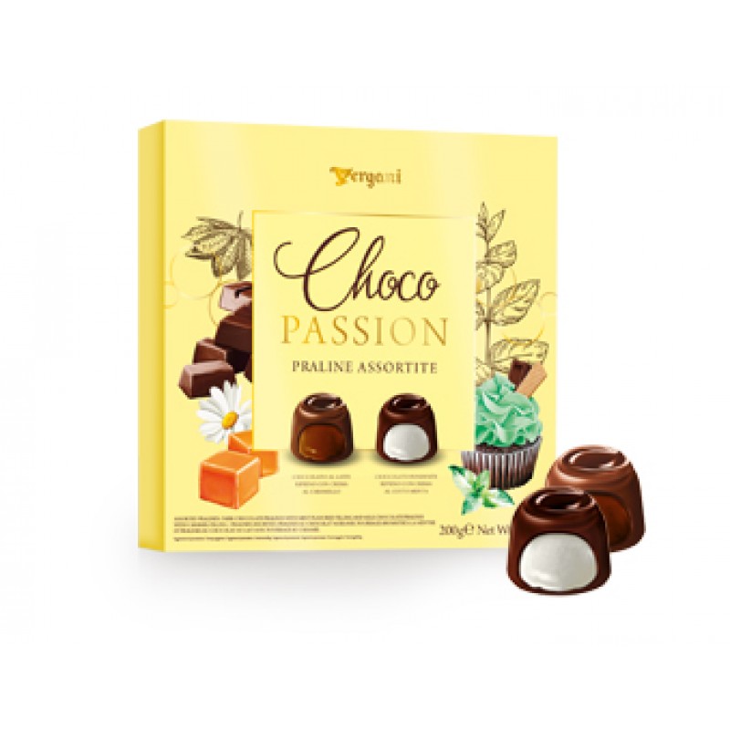 коробка конфет Choco Passion VERGANI 200г Сладости, печенье
