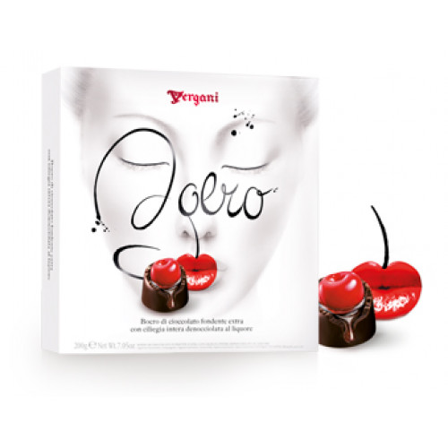 cherry with liqueur in dark chocolate BOERO VERGANI 200g