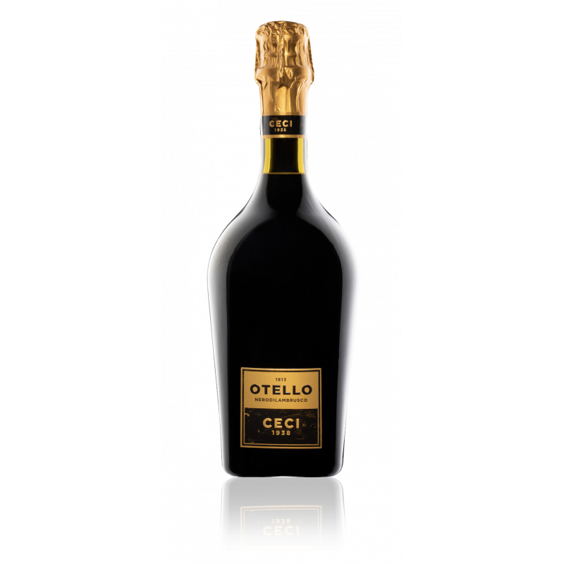 полусухое красное игристое вино IGT OTELLO NERODILAMBRUSCO CECI 75cl Вино