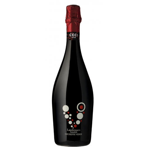 Red semi-sparkling wine BRUSCONE GIUSEPPE VERDI CECI ANTICO 750ml 11%