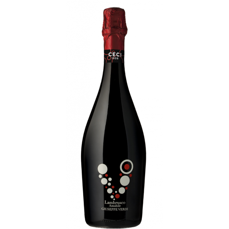 Red semi-sparkling wine BRUSCONE GIUSEPPE VERDI CECI ANTICO 750ml 11% 8000199014781