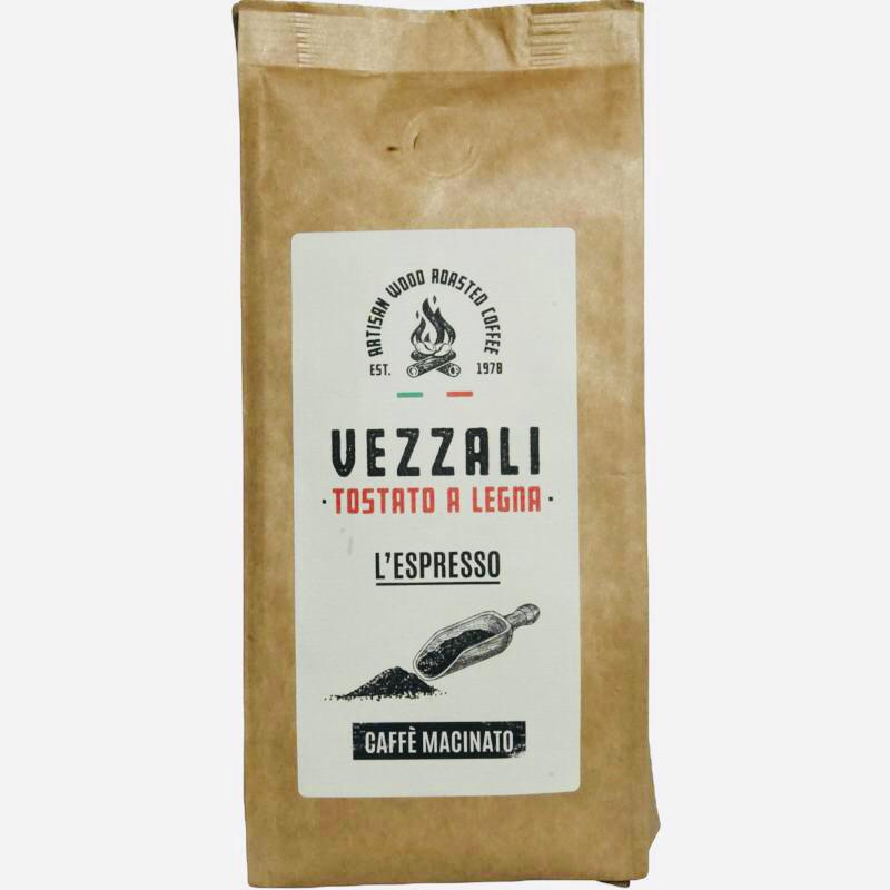 coffee ground L'Espresso Vezzali 200g Gift idea